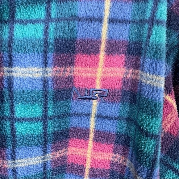 Northern Reflections Blue and Pink Plaid Long Sleeve Shacket Small - Picture 3 of 7